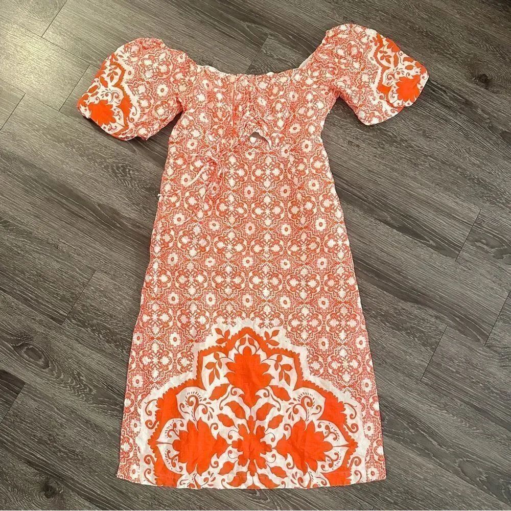 Boden Halterneck Cutout Column Dress Firecracker Bloomsbury New